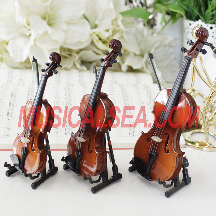 Miniature violin / Cello toy for christmas or